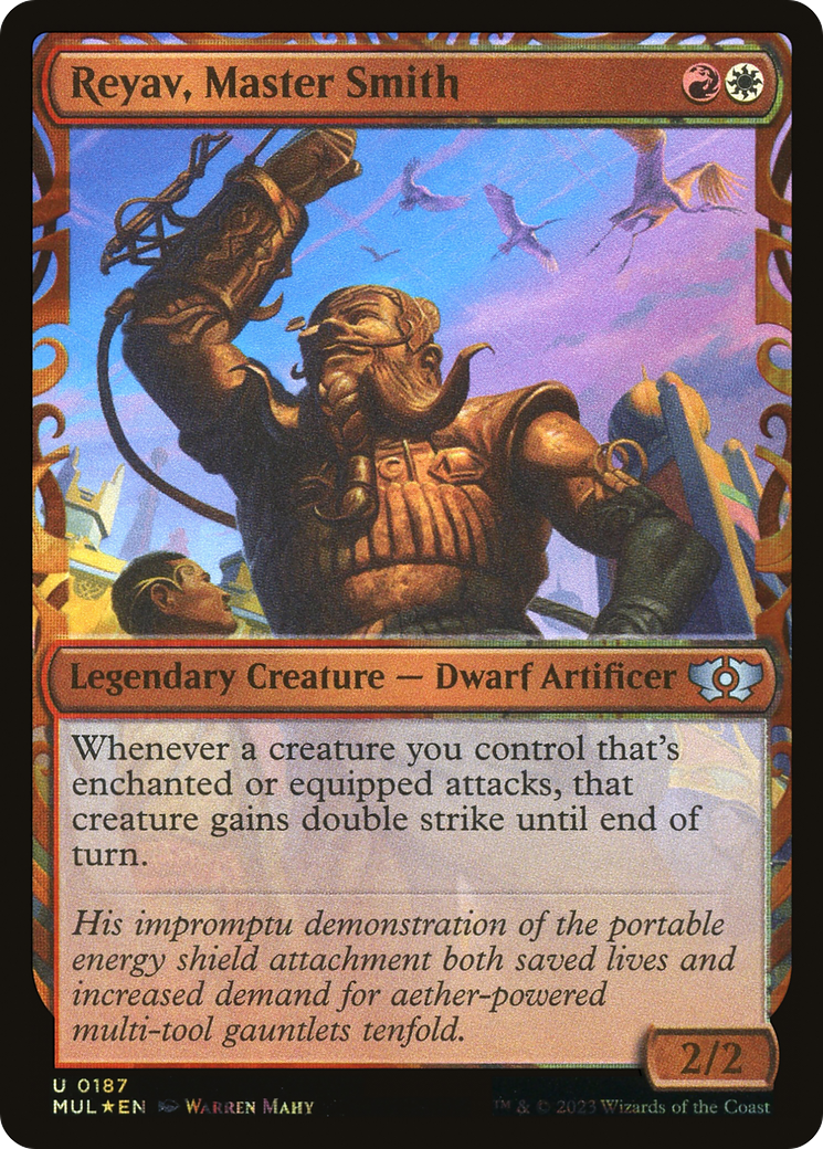 Reyav, Master Smith (Halo Foil) [Multiverse Legends] | L.A. Mood Comics and Games