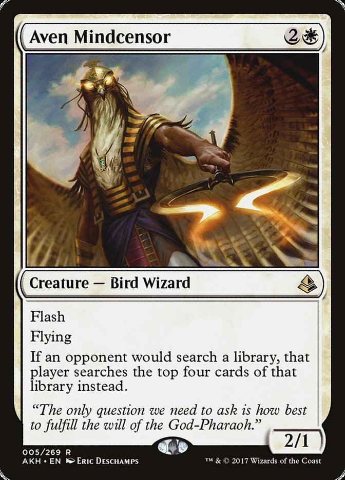 Aven Mindcensor [Amonkhet] | L.A. Mood Comics and Games