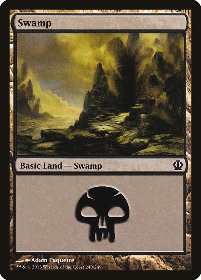 Swamp (240) [Theros] | L.A. Mood Comics and Games