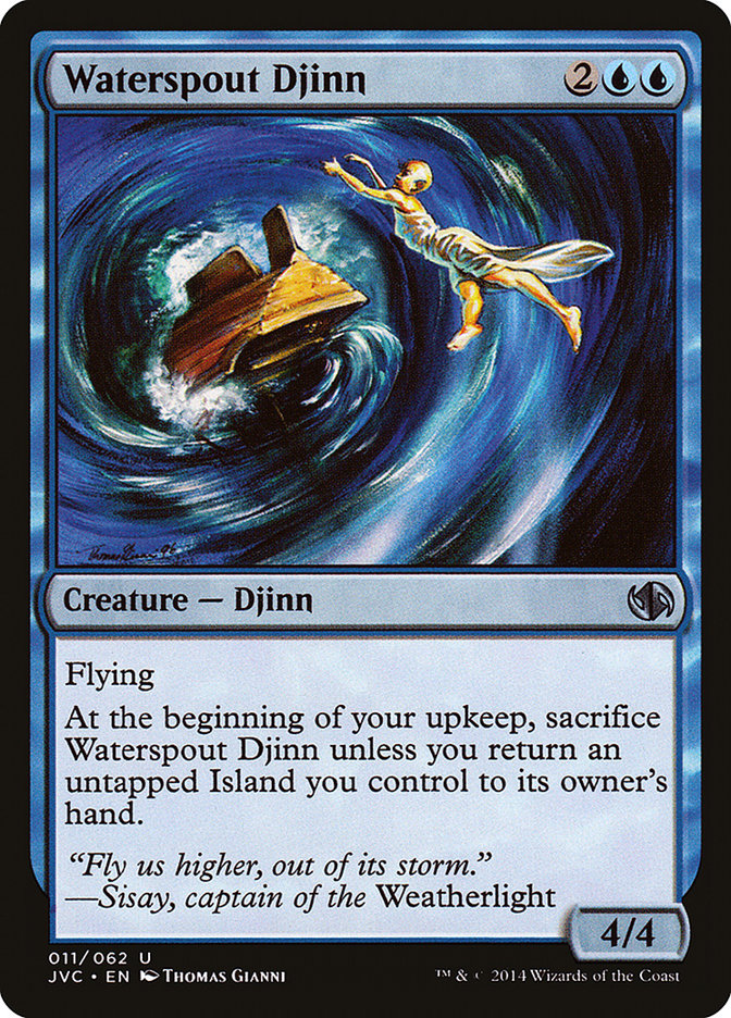 Waterspout Djinn [Duel Decks Anthology] | L.A. Mood Comics and Games
