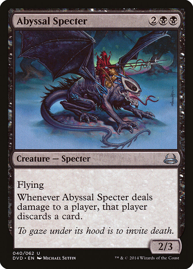 Abyssal Specter (Divine vs. Demonic) [Duel Decks Anthology] | L.A. Mood Comics and Games