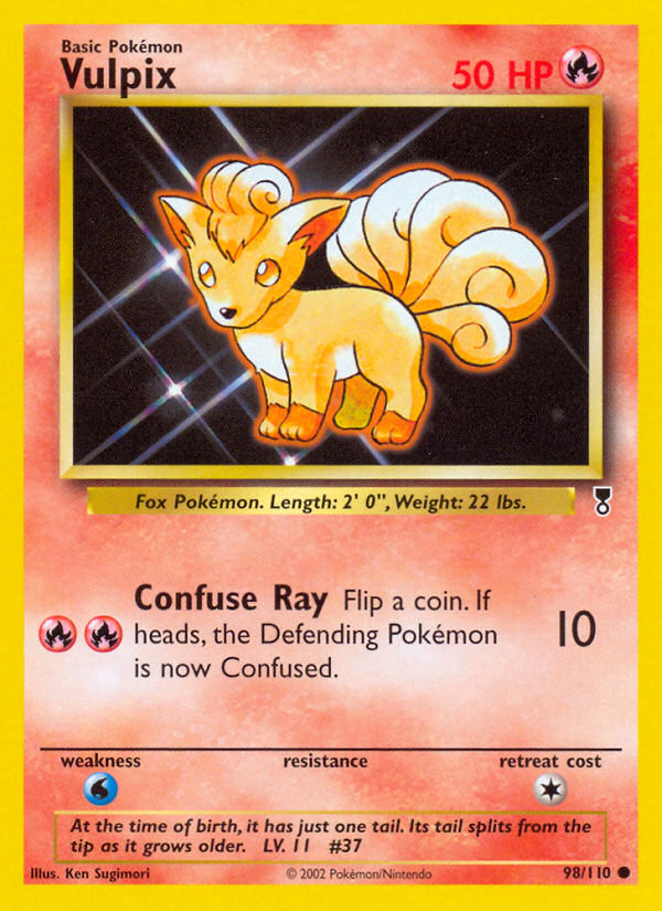 Vulpix (98/110) [Legendary Collection] | L.A. Mood Comics and Games