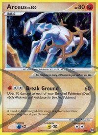 Arceus (AR8) [Platinum: Arceus] | L.A. Mood Comics and Games