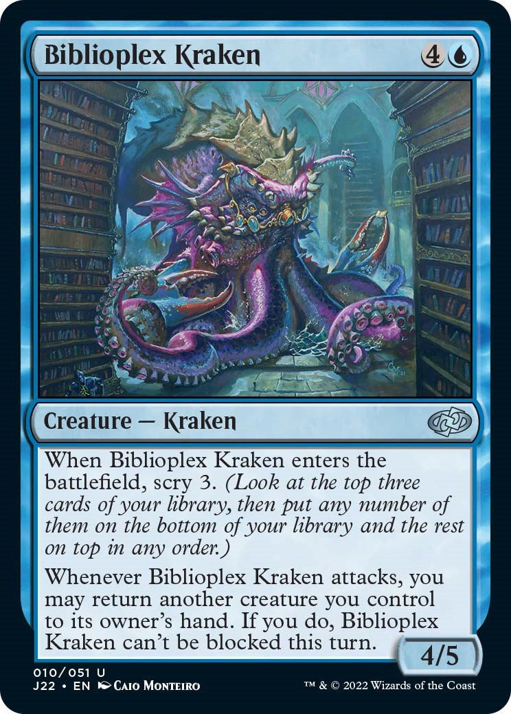 Biblioplex Kraken [Jumpstart 2022] | L.A. Mood Comics and Games