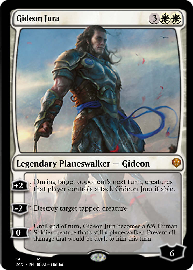 Gideon Jura [Starter Commander Decks] | L.A. Mood Comics and Games