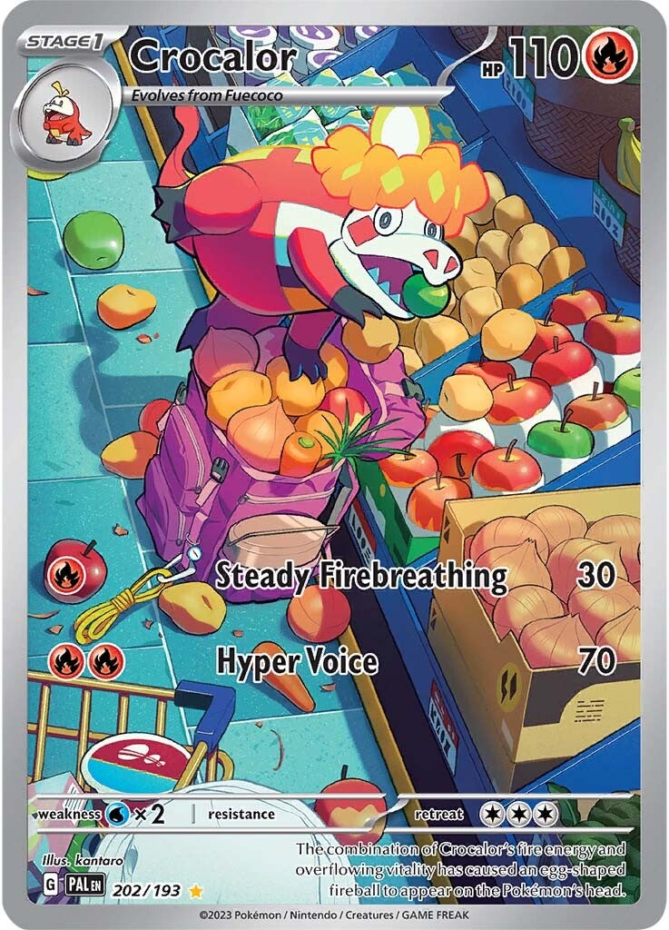 Crocalor (202/193) [Scarlet & Violet: Paldea Evolved] | L.A. Mood Comics and Games
