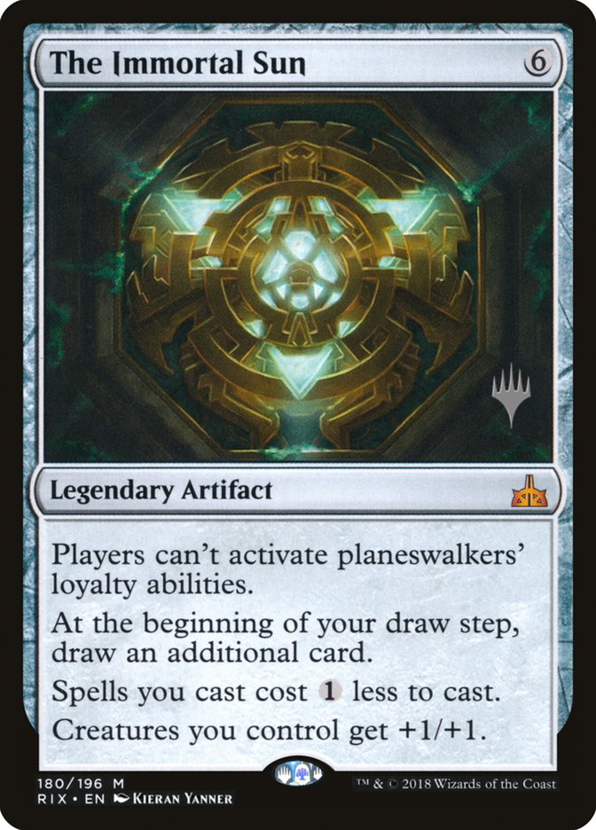 The Immortal Sun (Promo Pack) [Rivals of Ixalan Promos] | L.A. Mood Comics and Games