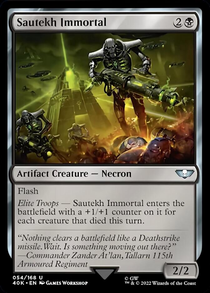 Sautekh Immortal [Warhammer 40,000] | L.A. Mood Comics and Games