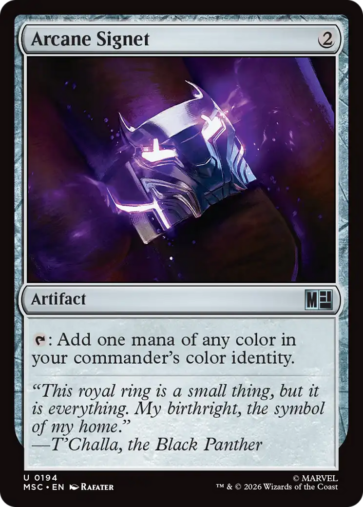 Arcane Signet (0194) [Marvel Super Heroes Commander] | L.A. Mood Comics and Games