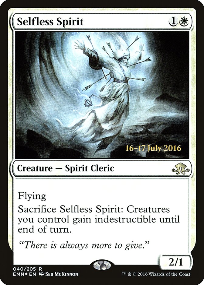 Selfless Spirit [Eldritch Moon Prerelease Promos] | L.A. Mood Comics and Games
