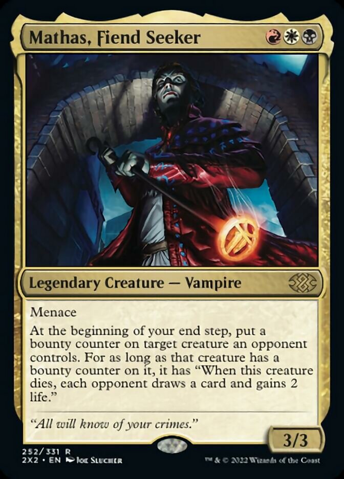Mathas, Fiend Seeker [Double Masters 2022] | L.A. Mood Comics and Games