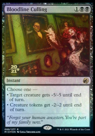 Bloodline Culling [Innistrad: Midnight Hunt Prerelease Promos] | L.A. Mood Comics and Games