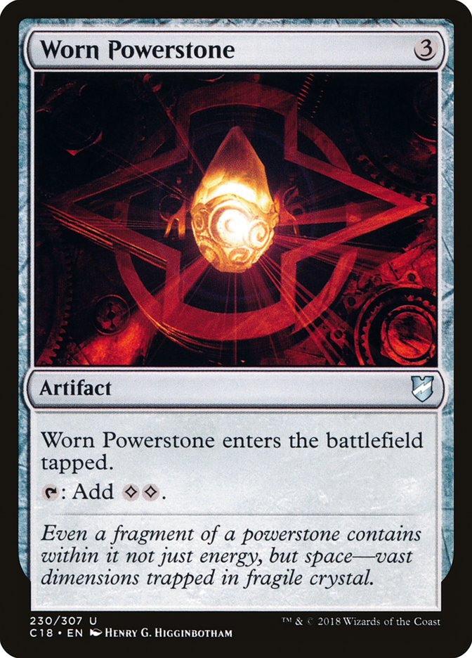 Worn Powerstone [Commander 2018] | L.A. Mood Comics and Games
