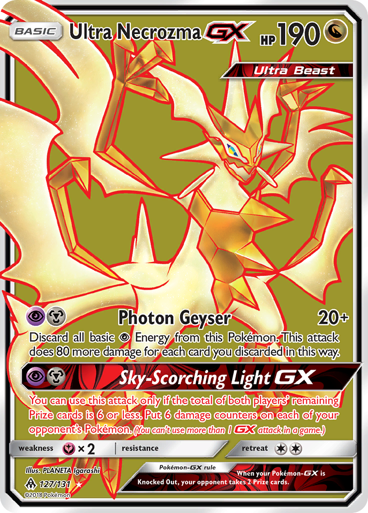 Ultra Necrozma GX (127/131) [Sun & Moon: Forbidden Light] | L.A. Mood Comics and Games