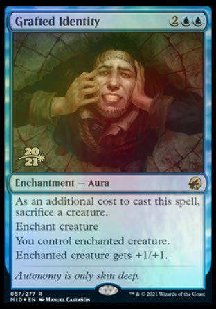 Grafted Identity [Innistrad: Midnight Hunt Prerelease Promos] | L.A. Mood Comics and Games