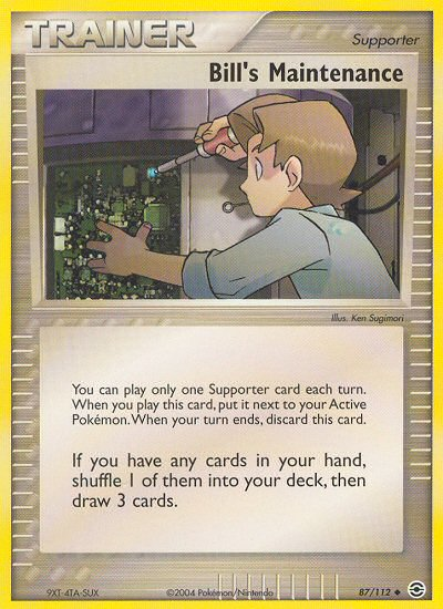 Bill's Maintenance (87/112) [EX: FireRed & LeafGreen] | L.A. Mood Comics and Games
