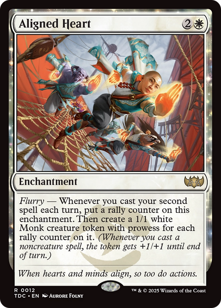 Aligned Heart [Tarkir: Dragonstorm Commander] | L.A. Mood Comics and Games