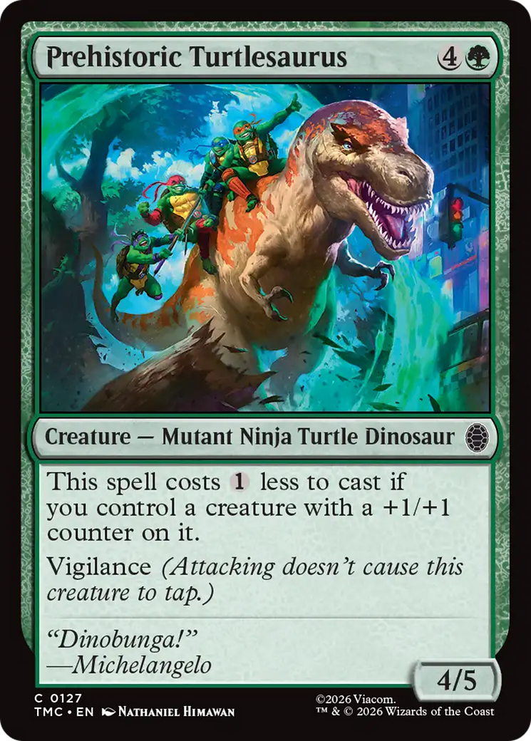 Prehistoric Turtlesaurus [Teenage Mutant Ninja Turtles Commander] | L.A. Mood Comics and Games