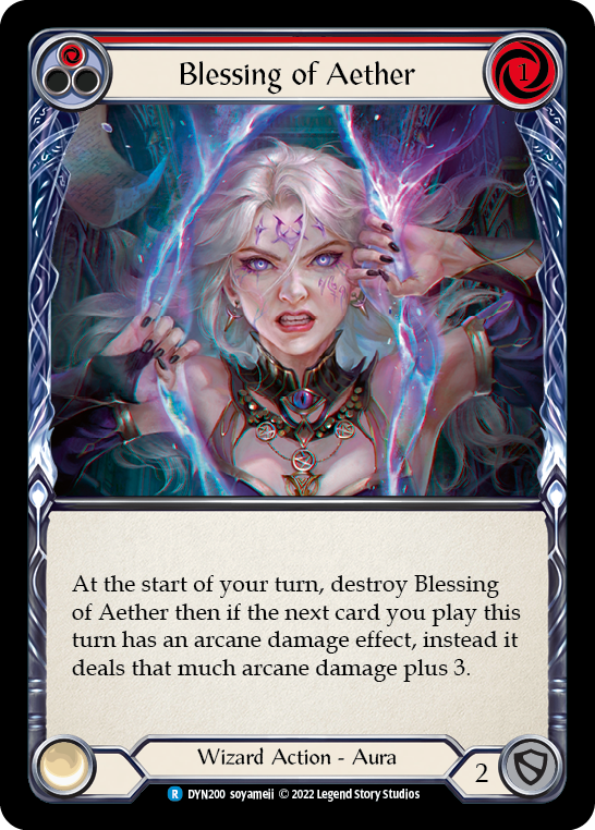 Blessing of Aether (Red) [DYN200] (Dynasty) | L.A. Mood Comics and Games