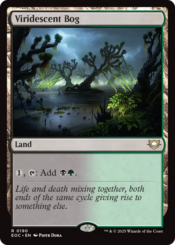 Viridescent Bog [Edge of Eternities Commander] | L.A. Mood Comics and Games