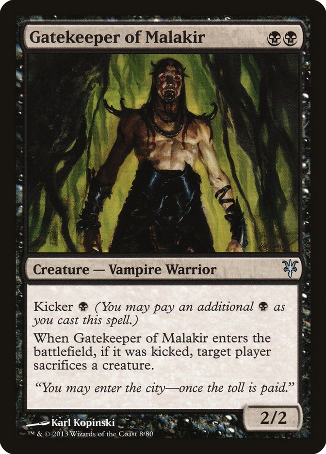 Gatekeeper of Malakir [Duel Decks: Sorin vs. Tibalt] | L.A. Mood Comics and Games