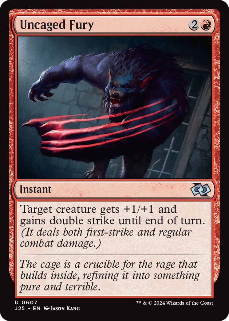 Uncaged Fury [Foundations Jumpstart] | L.A. Mood Comics and Games