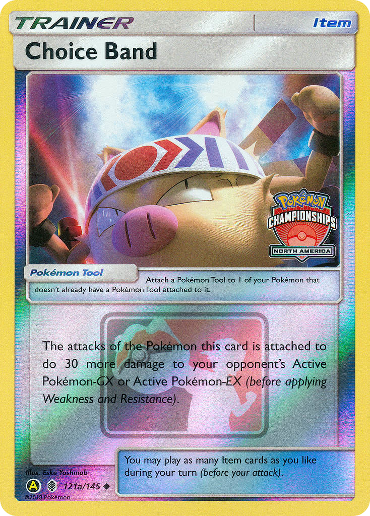 Choice Band (121a/145) (North America Championships) [Sun & Moon: Guardians Rising] | L.A. Mood Comics and Games