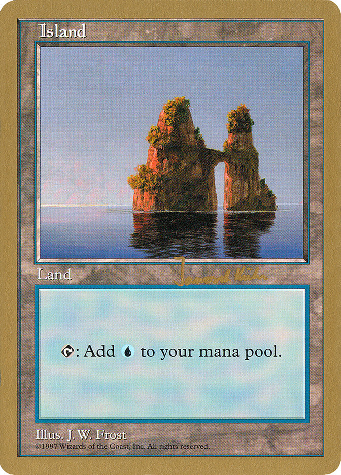 Island (jk436) (Janosch Kuhn) [World Championship Decks 1997] | L.A. Mood Comics and Games
