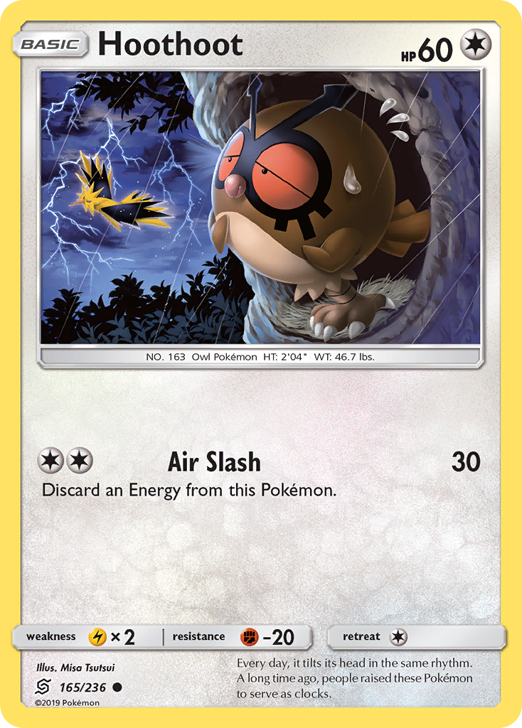 Hoothoot (165/236) [Sun & Moon: Unified Minds] | L.A. Mood Comics and Games