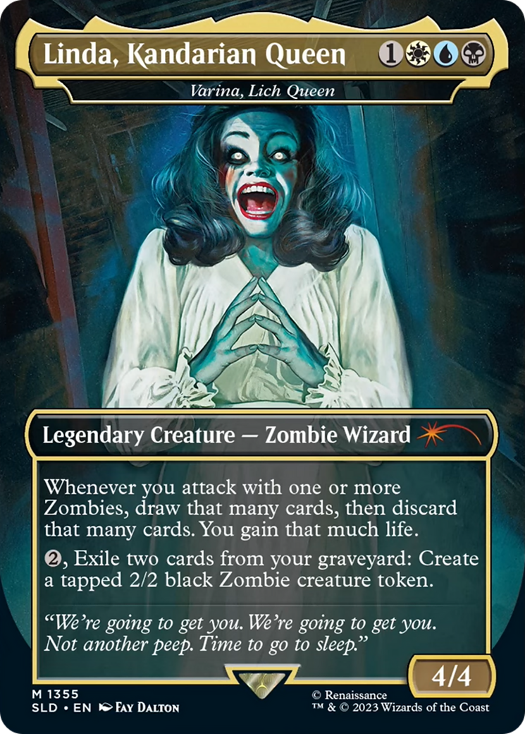 Linda, Kandarian Queen - Varina, Lich Queen [Secret Lair Drop Series] | L.A. Mood Comics and Games