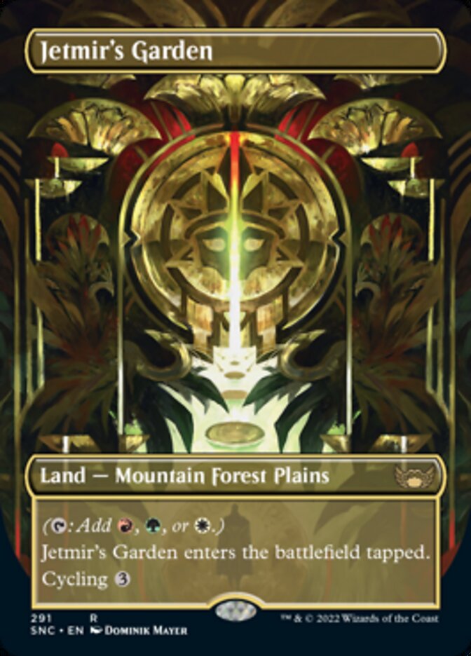Jetmir's Garden (Borderless Alternate Art) [Streets of New Capenna] | L.A. Mood Comics and Games