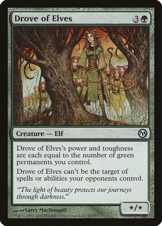 Drove of Elves [Duels of the Planeswalkers] | L.A. Mood Comics and Games