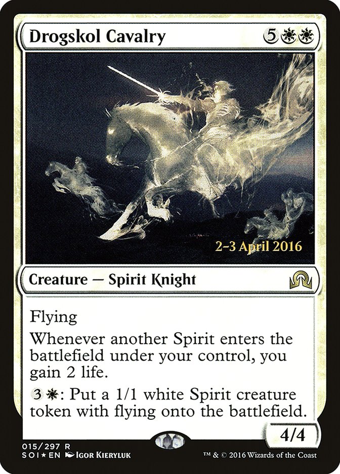 Drogskol Cavalry [Shadows over Innistrad Prerelease Promos] | L.A. Mood Comics and Games