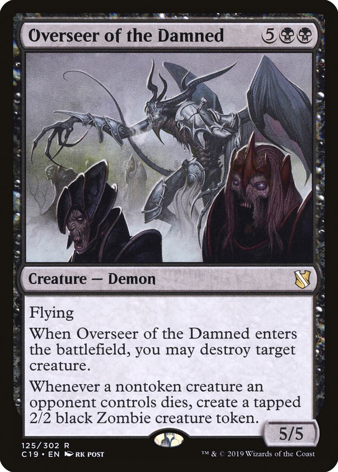 Overseer of the Damned [Commander 2019] | L.A. Mood Comics and Games