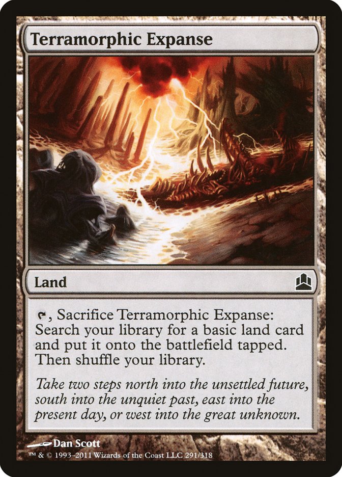 Terramorphic Expanse [Commander 2011] | L.A. Mood Comics and Games