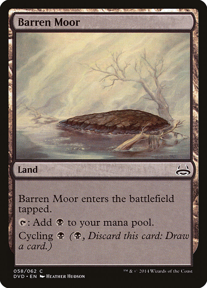 Barren Moor (Divine vs. Demonic) [Duel Decks Anthology] | L.A. Mood Comics and Games