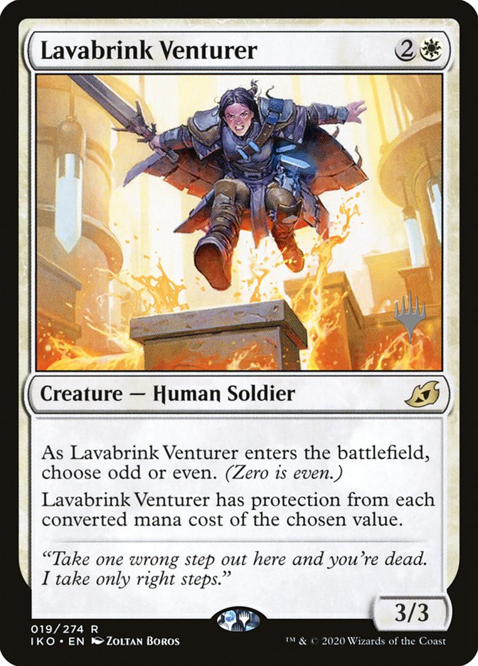 Lavabrink Venturer (Promo Pack) [Ikoria: Lair of Behemoths Promos] | L.A. Mood Comics and Games