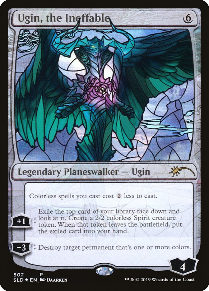 Ugin, the Ineffable (Stained Glass) [Secret Lair Drop Promos] | L.A. Mood Comics and Games
