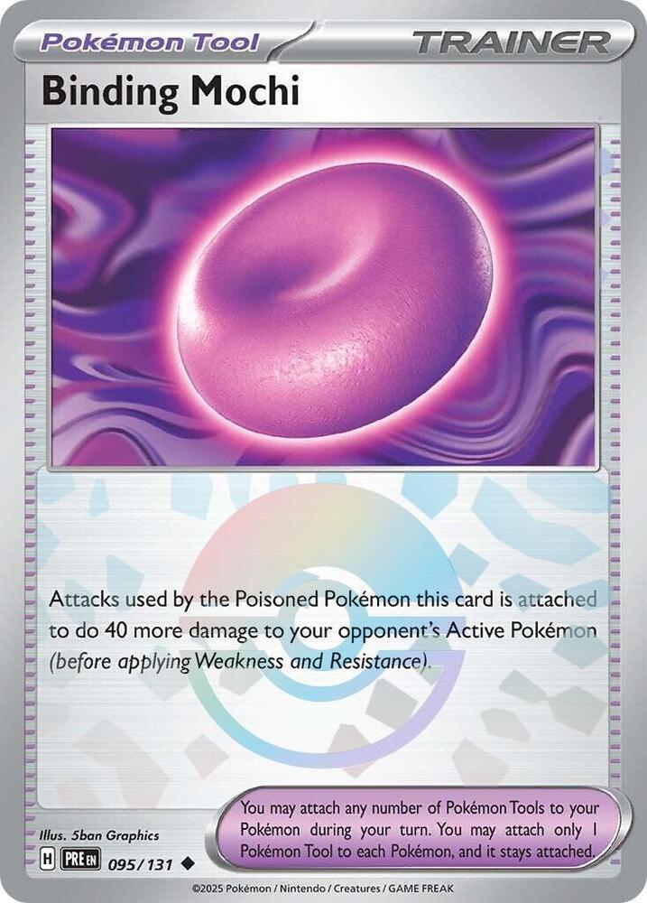 Binding Mochi (095/131) (Poke Ball Pattern) [Scarlet & Violet: Prismatic Evolutions] | L.A. Mood Comics and Games