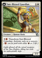 Sun-Blessed Guardian // Furnace-Blessed Conqueror [March of the Machine] | L.A. Mood Comics and Games