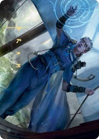 Inga Rune-Eyes Art Card (Gold-Stamped Signature) [Kaldheim Art Series] | L.A. Mood Comics and Games