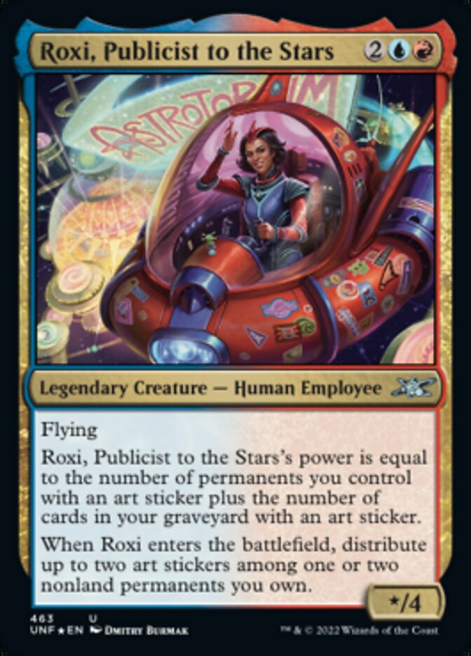 Roxi, Publicist to the Stars (Galaxy Foil) [Unfinity] | L.A. Mood Comics and Games