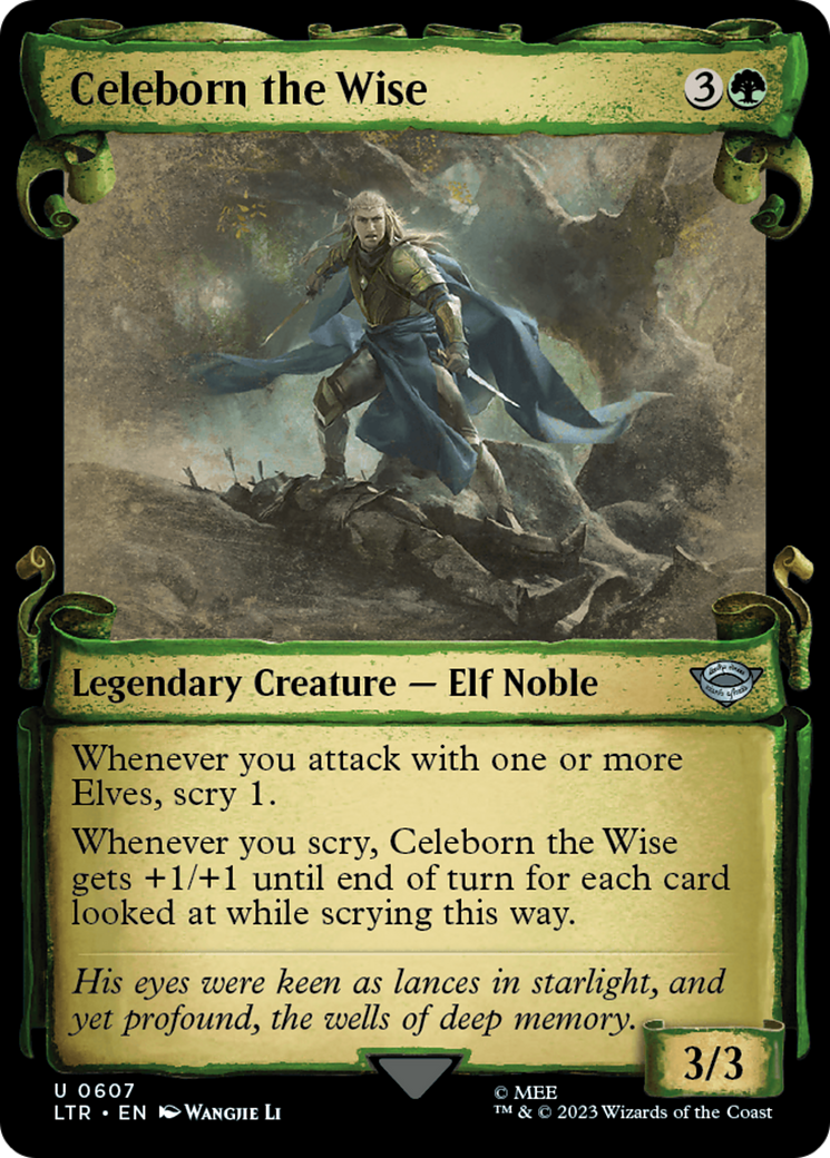 Celeborn the Wise [The Lord of the Rings: Tales of Middle-Earth Showcase Scrolls] | L.A. Mood Comics and Games