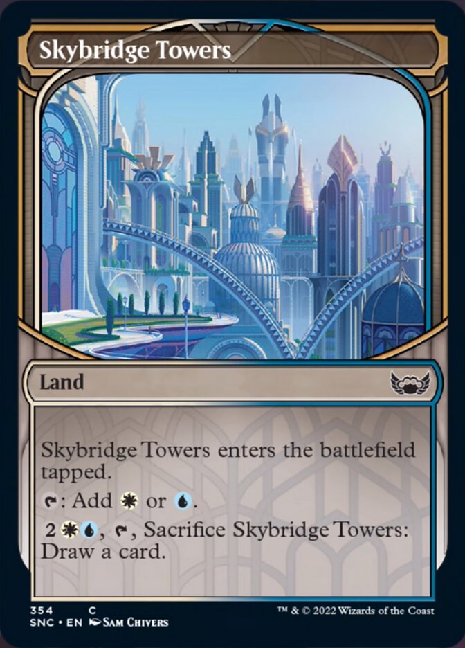 Skybridge Towers (Showcase Skyscraper) [Streets of New Capenna] | L.A. Mood Comics and Games