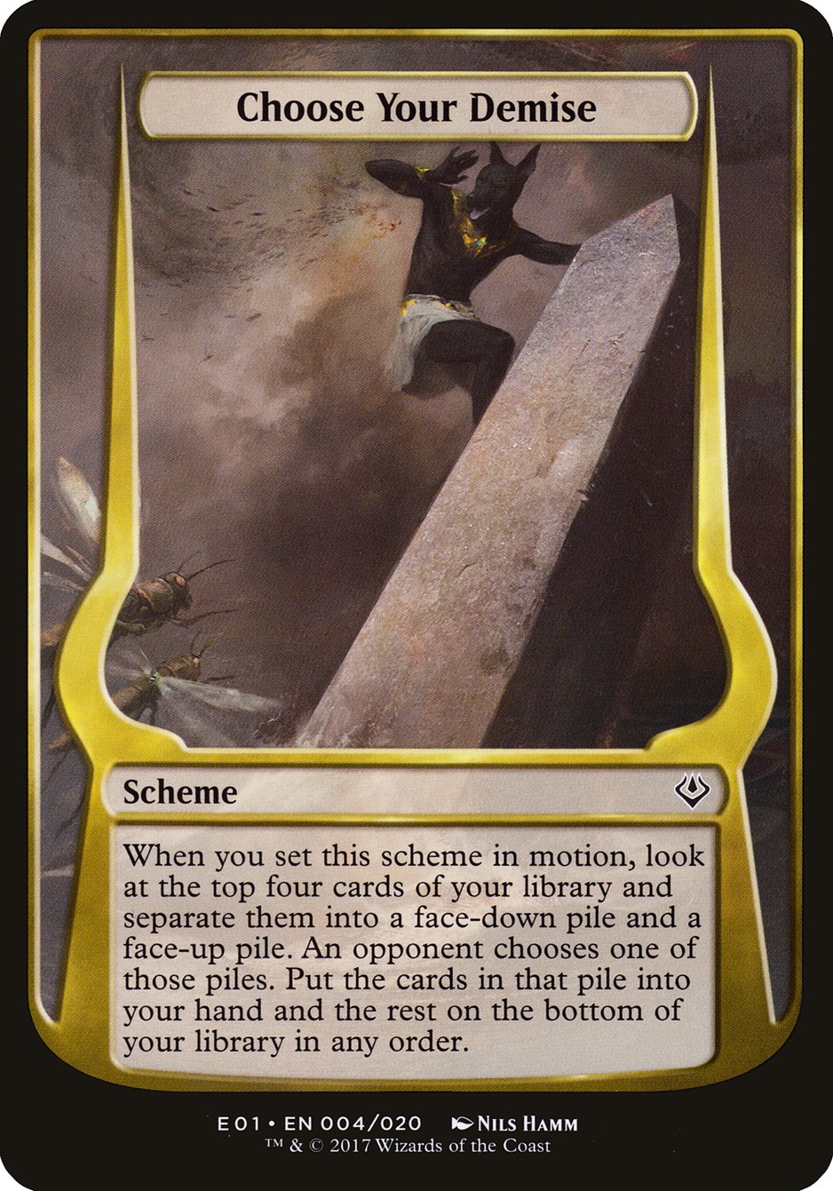 Choose Your Demise (Schemes) [Archenemy: Nicol Bolas Schemes] | L.A. Mood Comics and Games