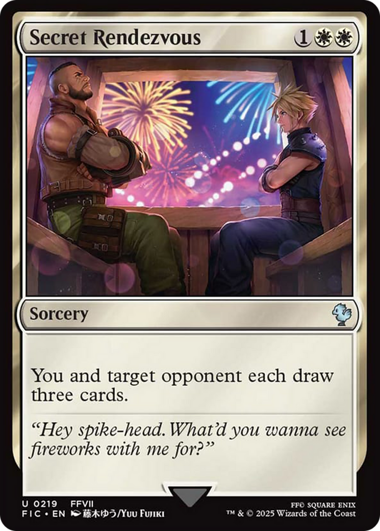 Secret Rendezvous (0219) [FINAL FANTASY Commander] | L.A. Mood Comics and Games