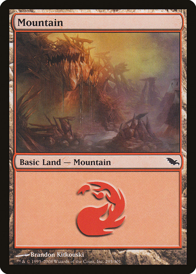 Mountain (295) [Shadowmoor] | L.A. Mood Comics and Games