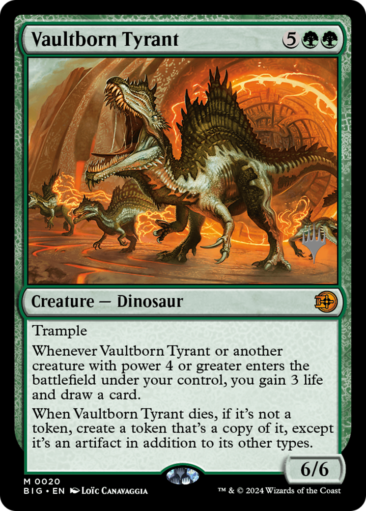 Vaultborn Tyrant [Lorwyn Eclipsed Promos] | L.A. Mood Comics and Games