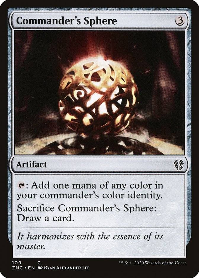 Commander's Sphere [Zendikar Rising Commander] | L.A. Mood Comics and Games