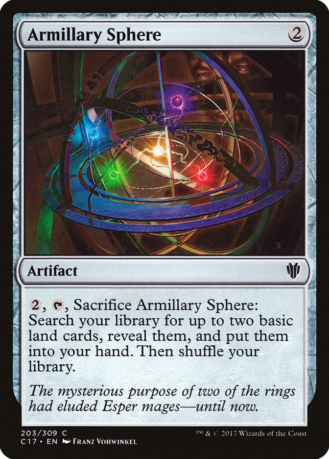 Armillary Sphere [Commander 2017] | L.A. Mood Comics and Games